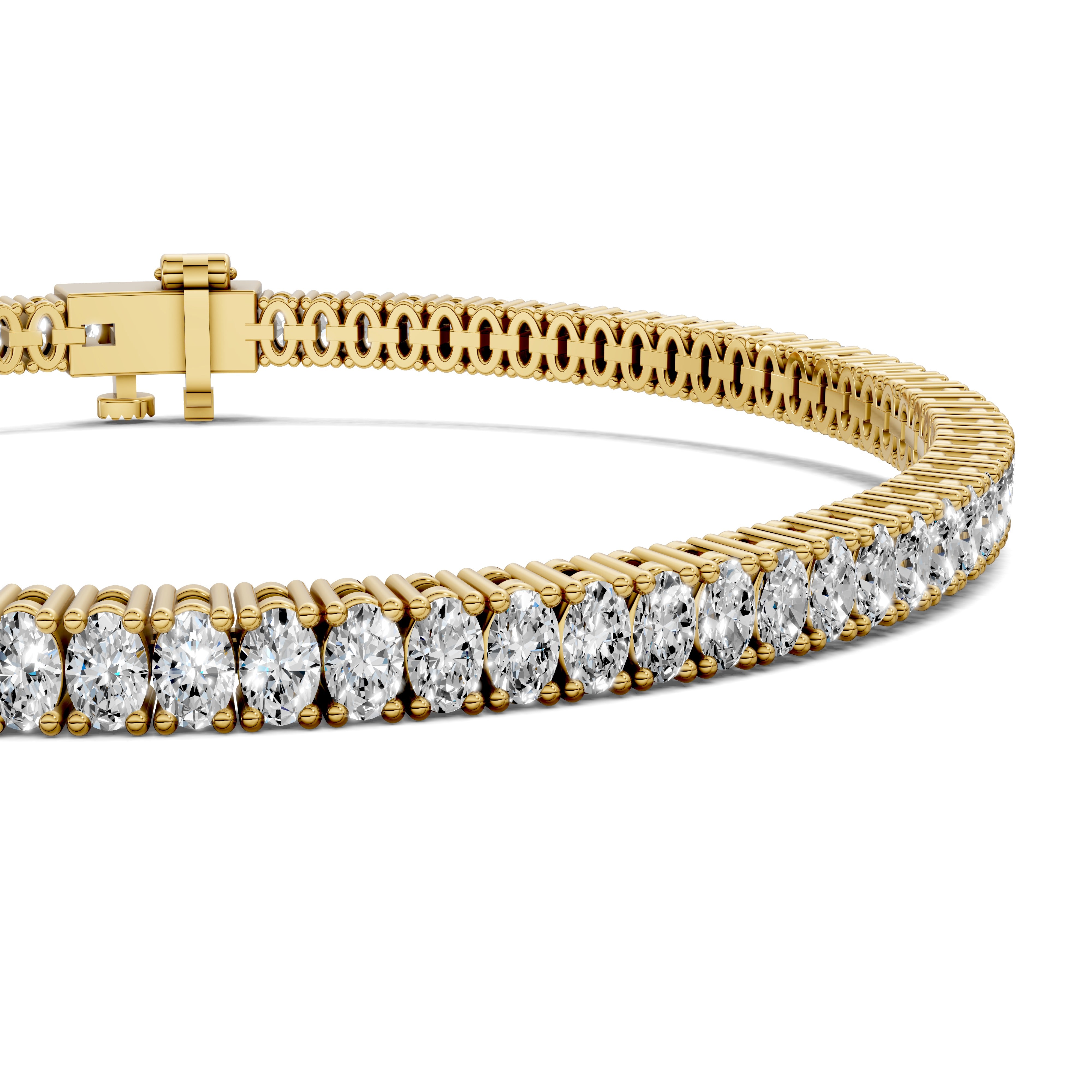 Chloe Oval Tennis Bracelet