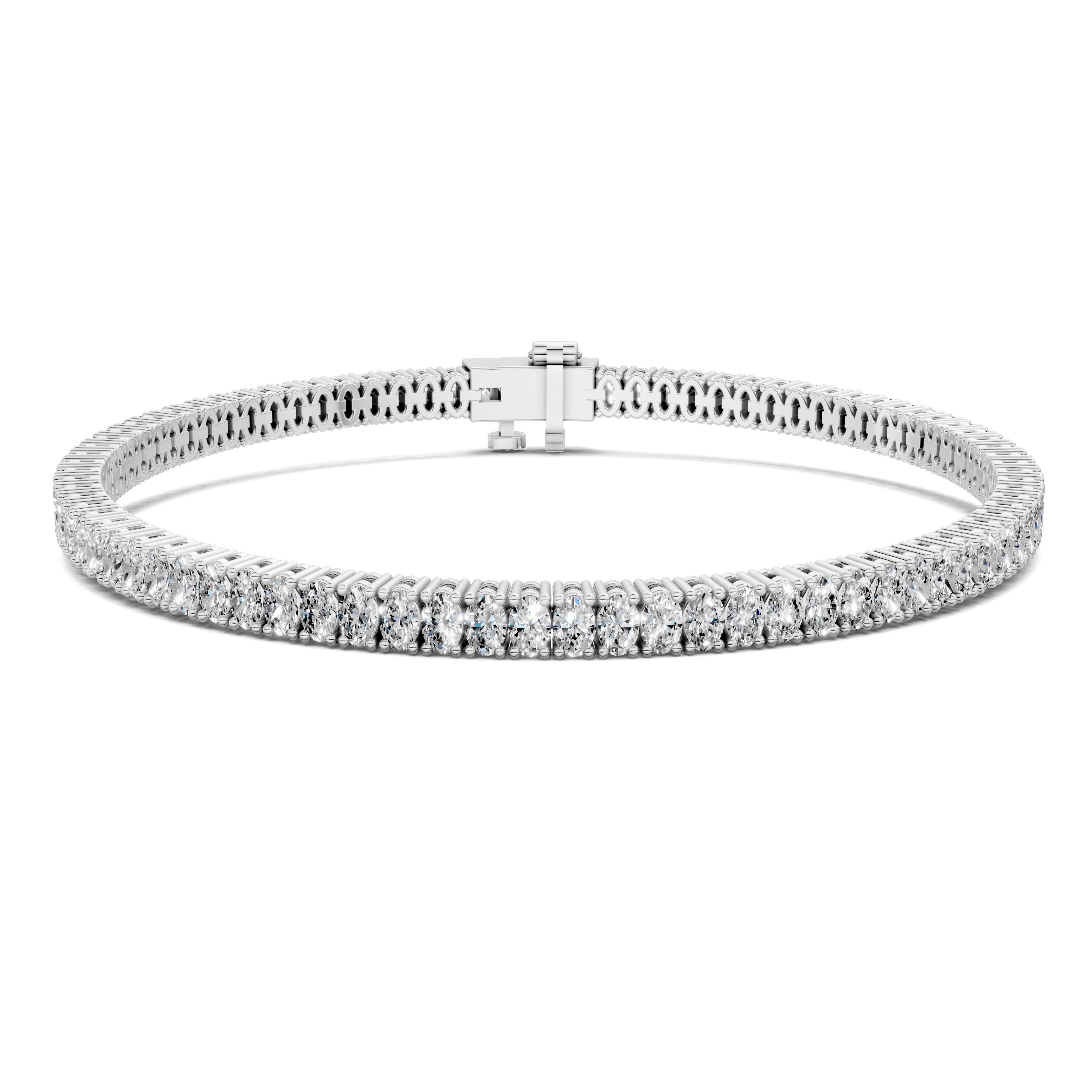 Chloe Oval Tennis Bracelet