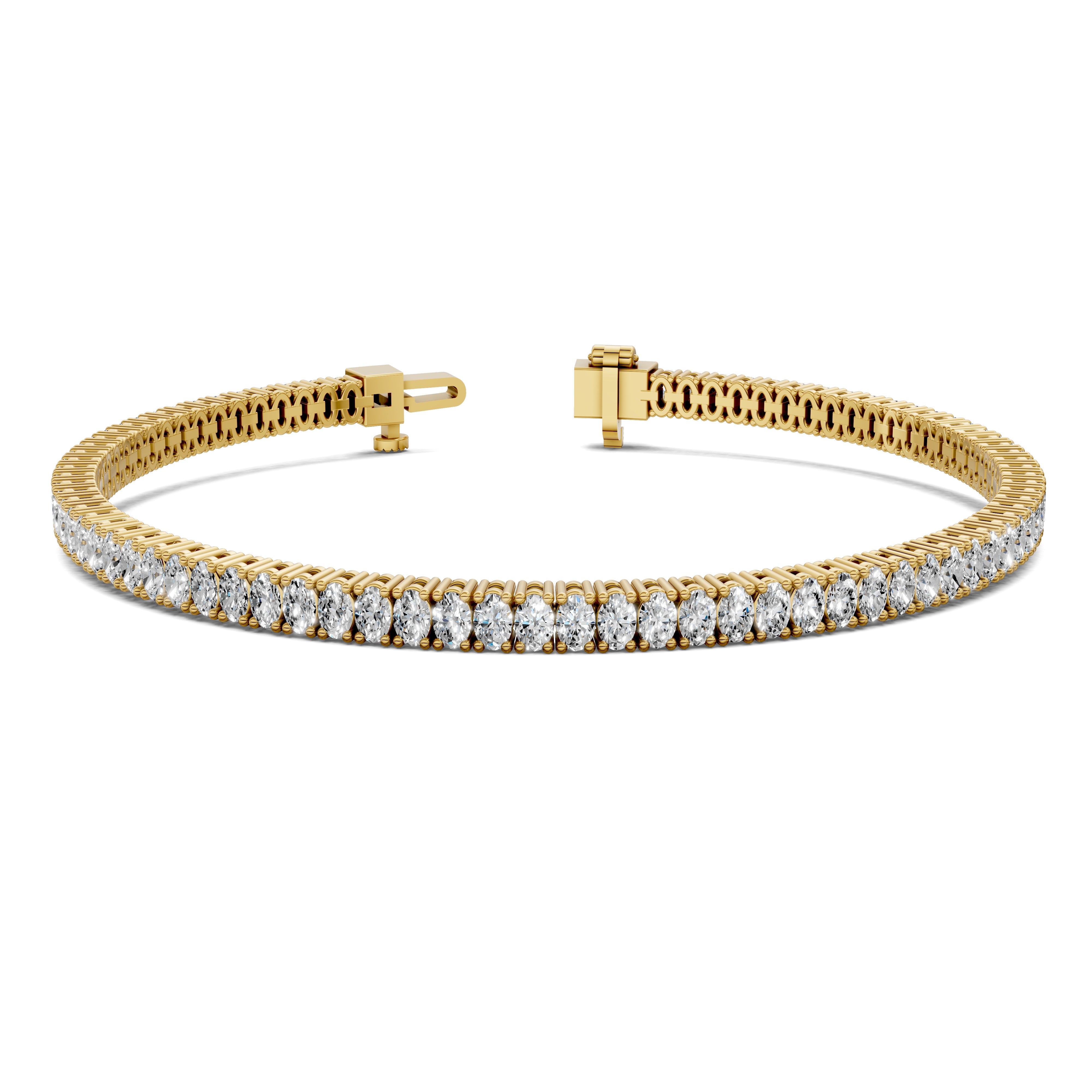 Chloe Oval Tennis Bracelet