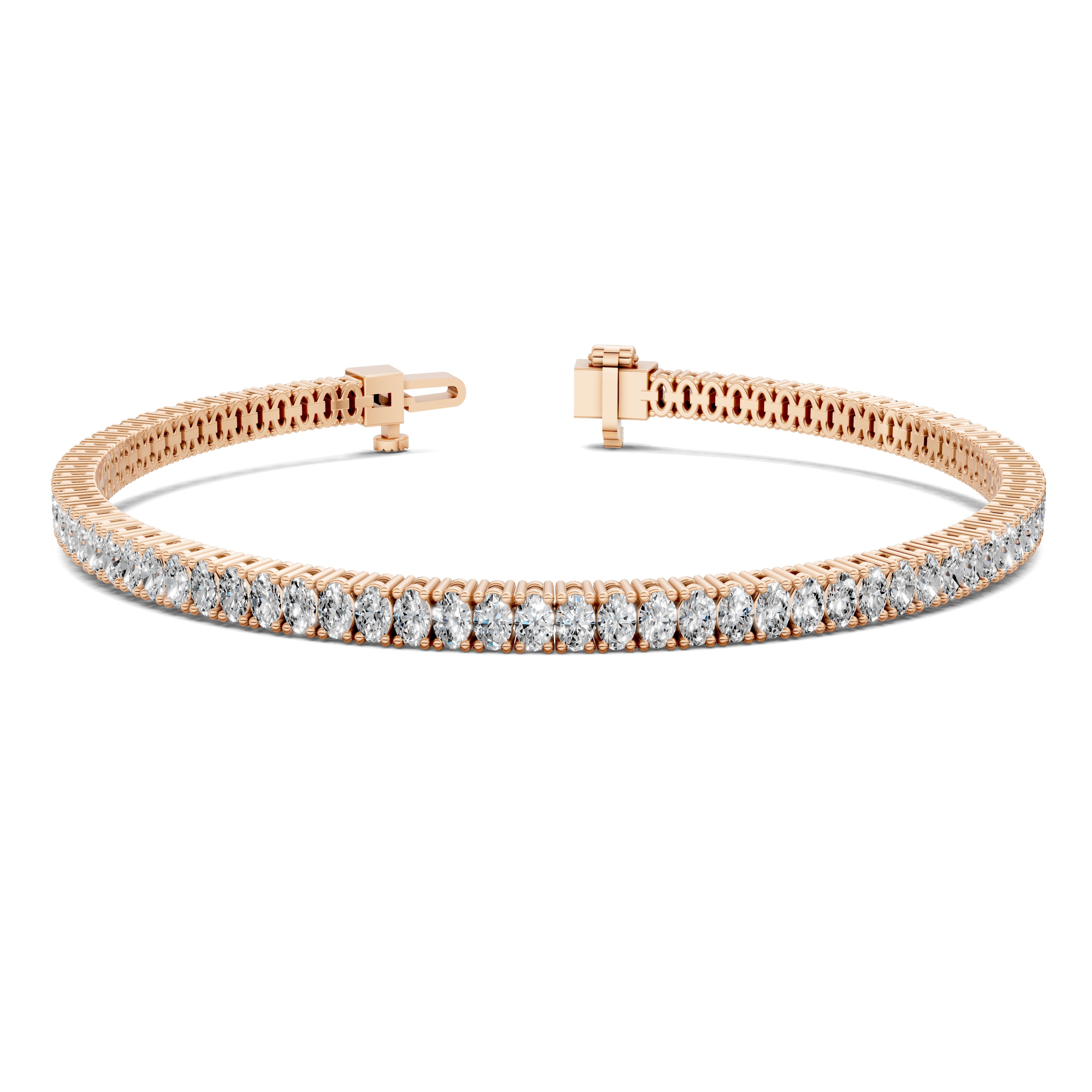 Chloe Oval Tennis Bracelet
