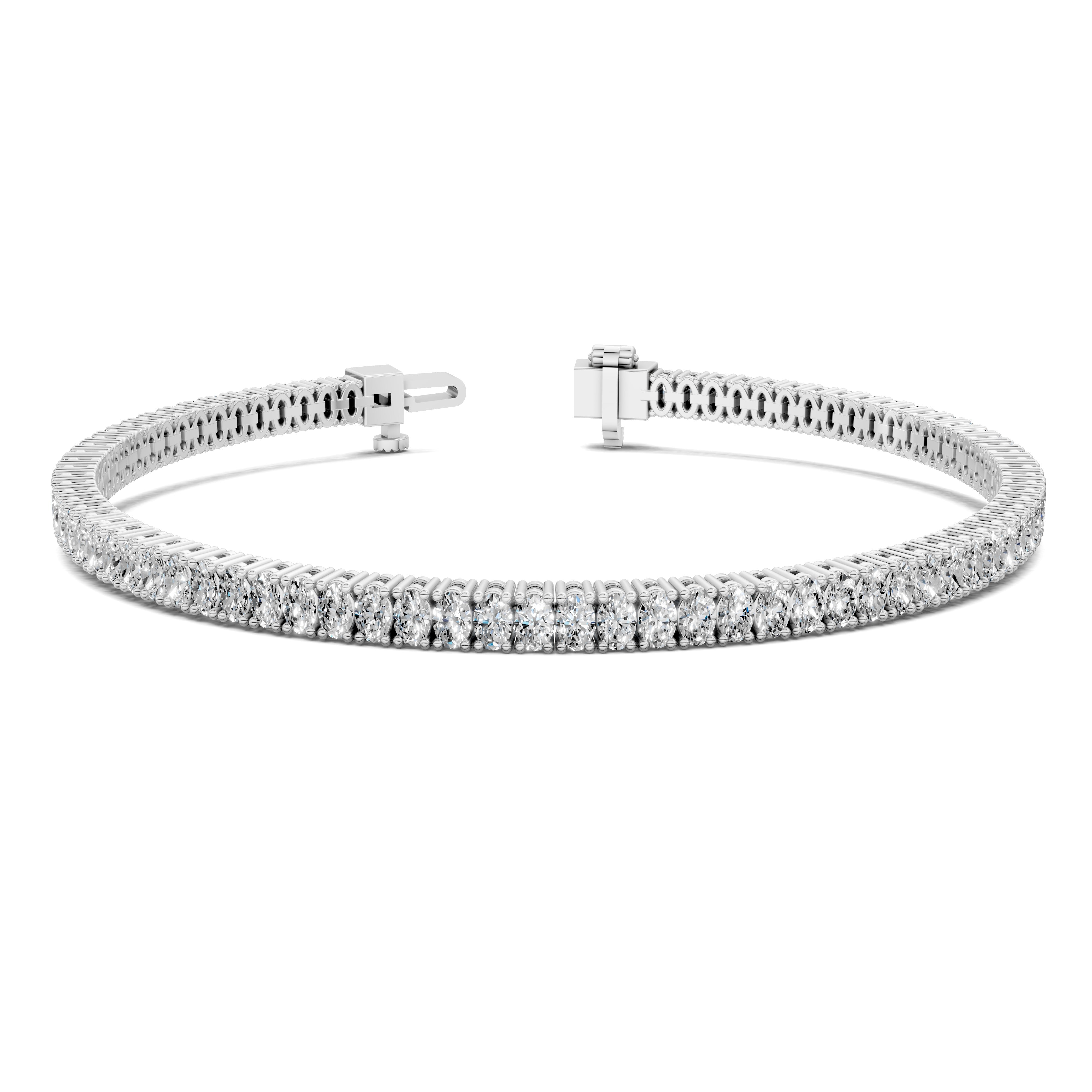 Chloe Oval Tennis Bracelet