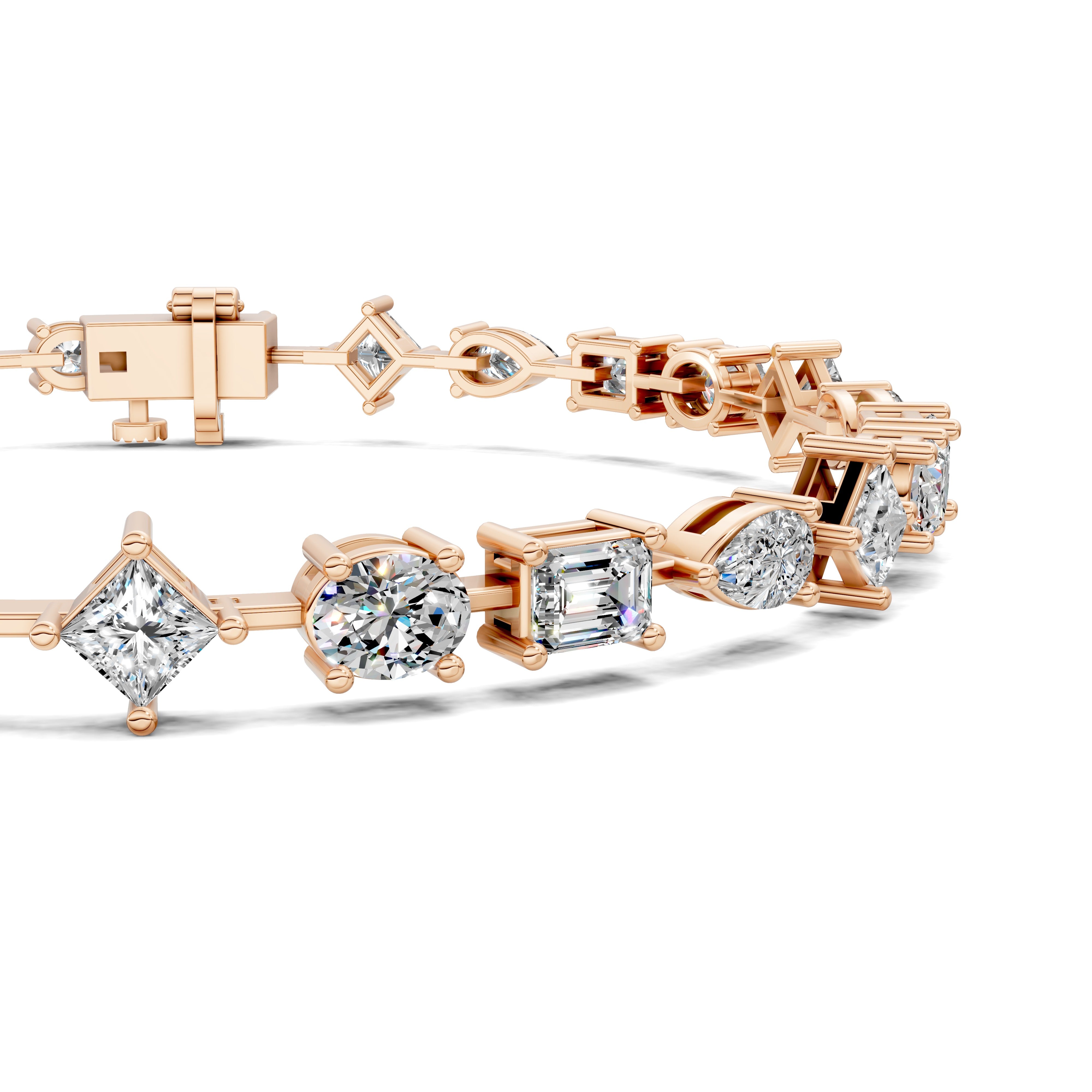 Harper Mixed-Shape Tennis Bracelet