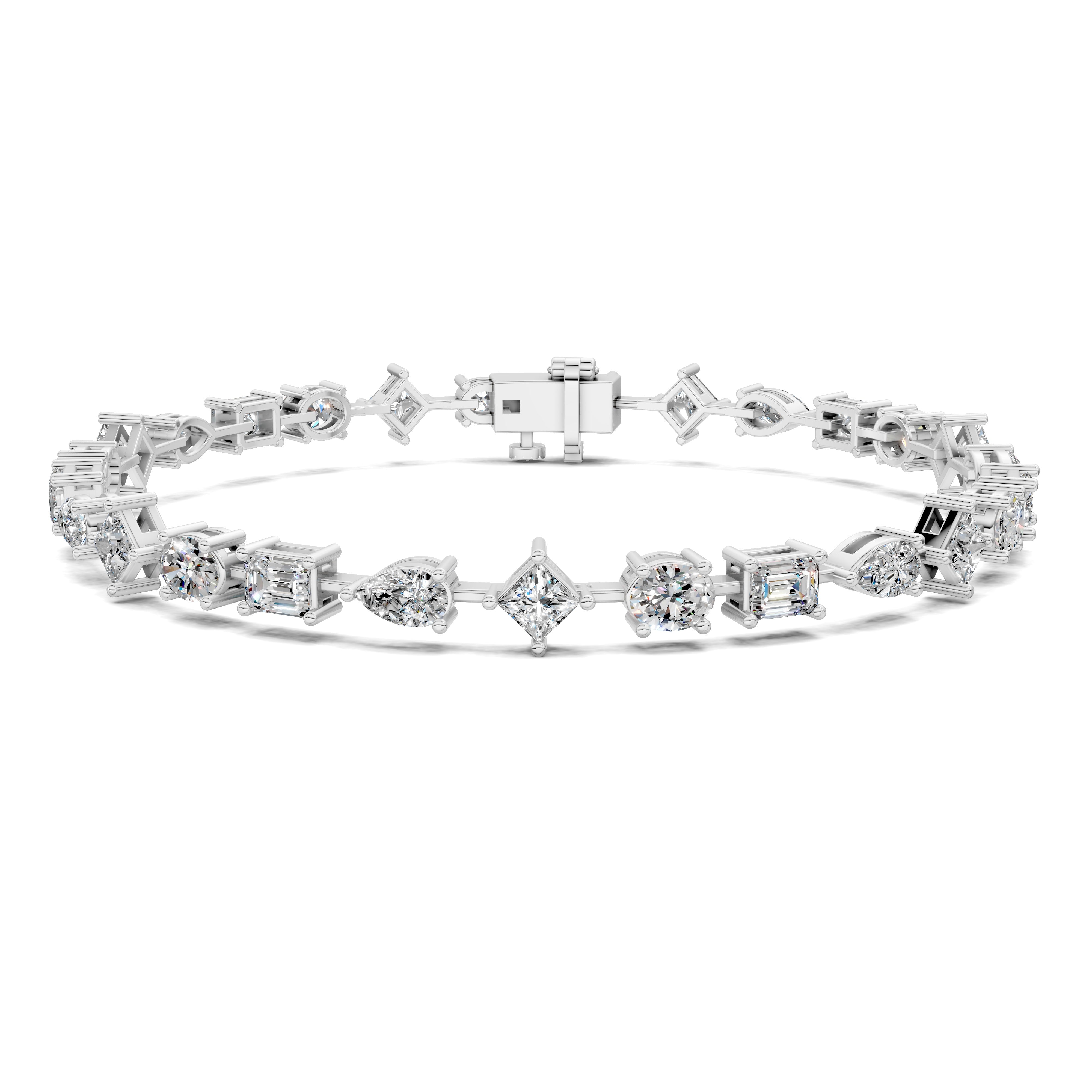 Harper Mixed-Shape Tennis Bracelet