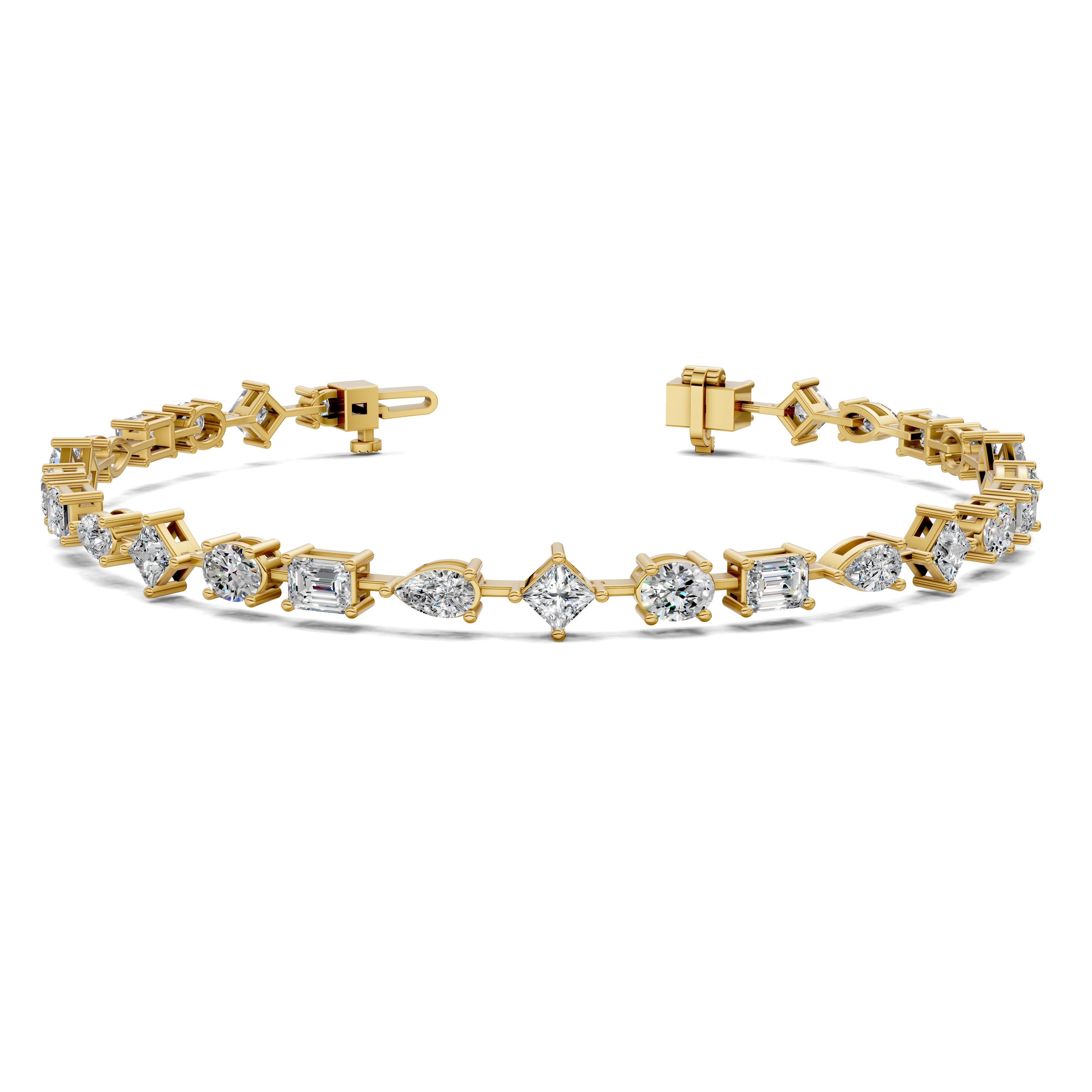 Harper Mixed-Shape Tennis Bracelet