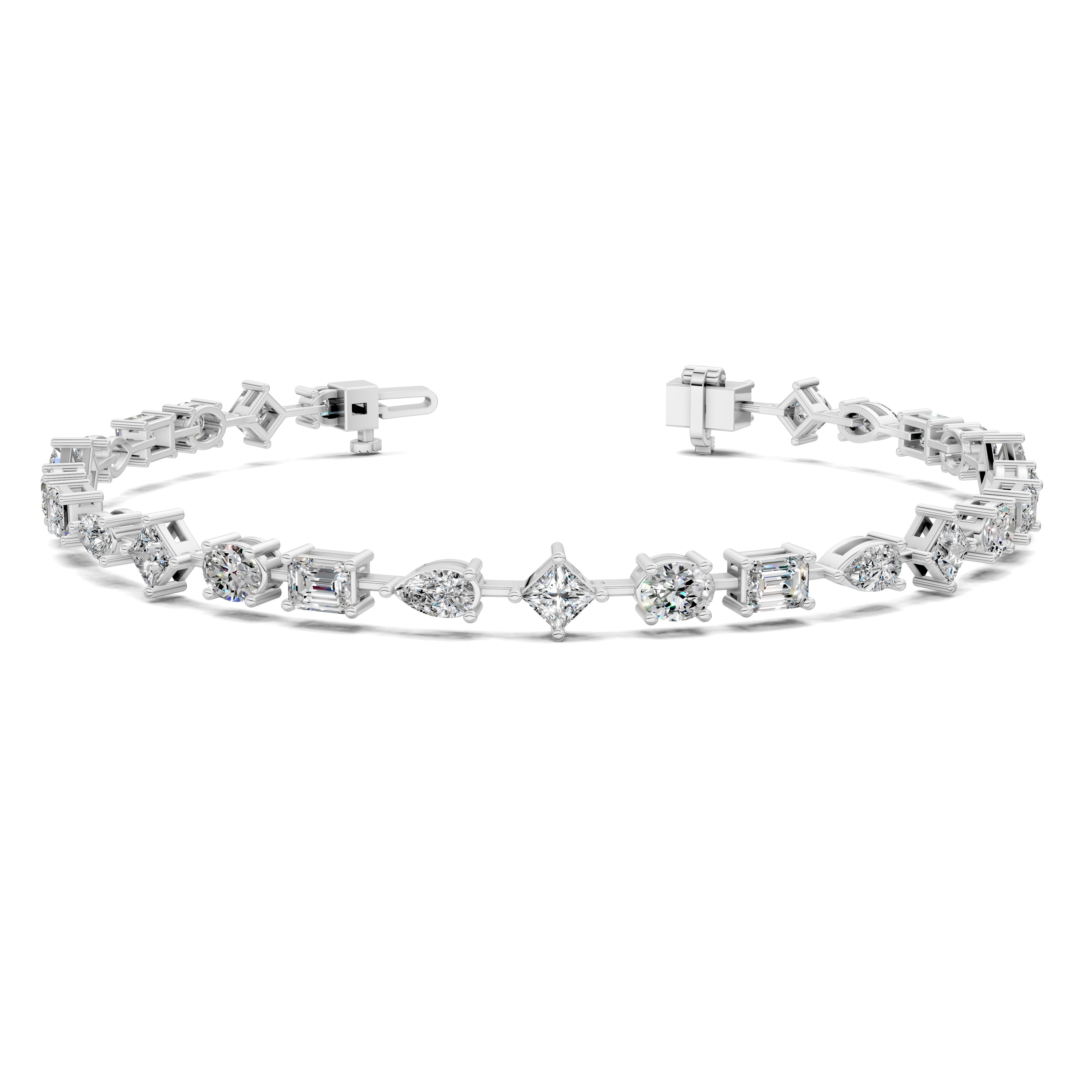 Harper Mixed-Shape Tennis Bracelet