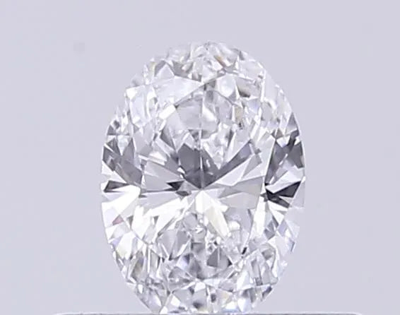 0.25ct Oval Lab Grown Diamond (Colour D, Clarity VS1, IGI Certified)