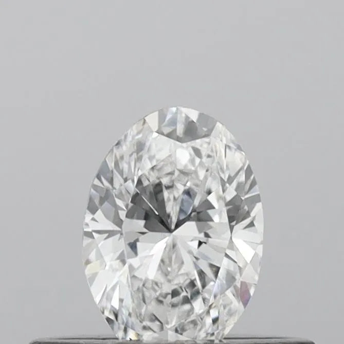 0.30ct Oval Lab Grown Diamond (Colour D, Clarity VS1, IGI Certified)