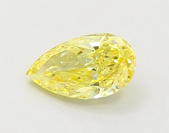 0.40ct Pear Lab Grown Diamond (Colour Fancy Intense Yellow, Clarity VS1, IGI Certified)