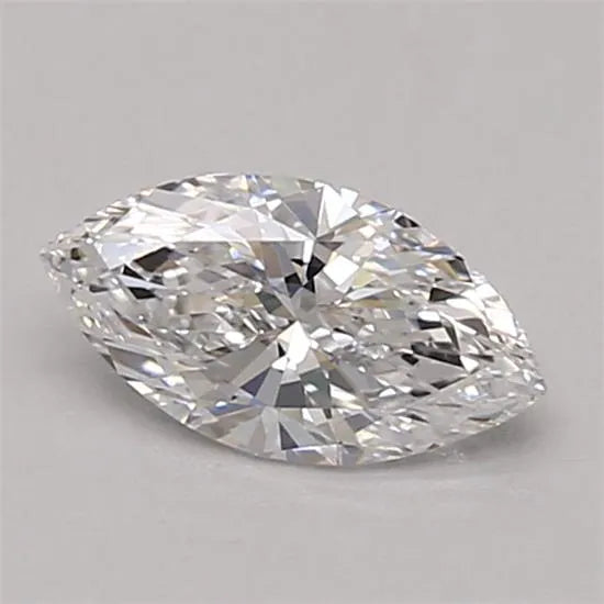 0.44ct Marquise Lab Grown Diamond (Colour D, Clarity IF, Cut VG, IGI Certified)