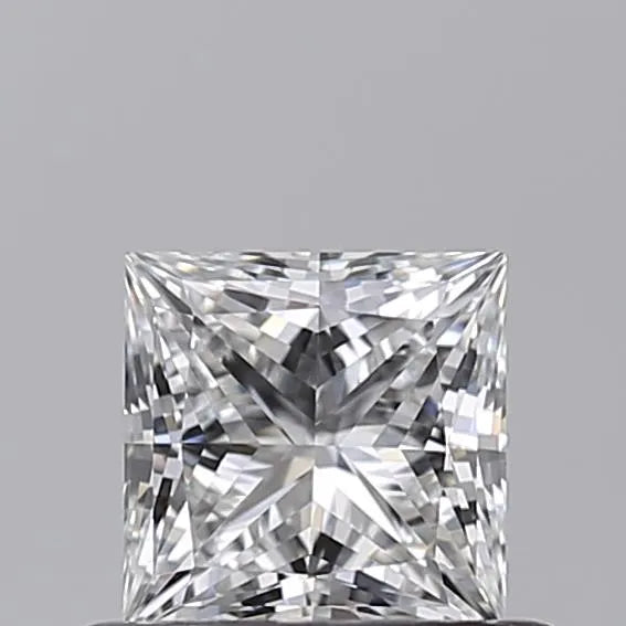0.52ct Princess Lab Grown Diamond (Colour E, Clarity IF, IGI Certified)