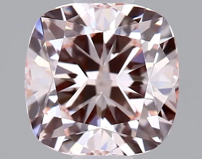 0.54ct Cushion modified Lab Grown Diamond (Colour Fancy Pink, Clarity VVS2, IGI Certified)