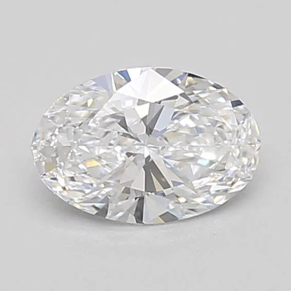 0.57ct Oval Lab Grown Diamond (Colour D, Clarity IF, Cut EX, IGI Certified)