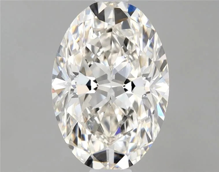 0.60ct Oval Natural Diamond (Colour H, Clarity VS2, Cut EX, GIA Certified)