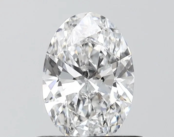 0.91ct Oval Lab Grown Diamond (Colour D, Clarity VVS2, IGI Certified)