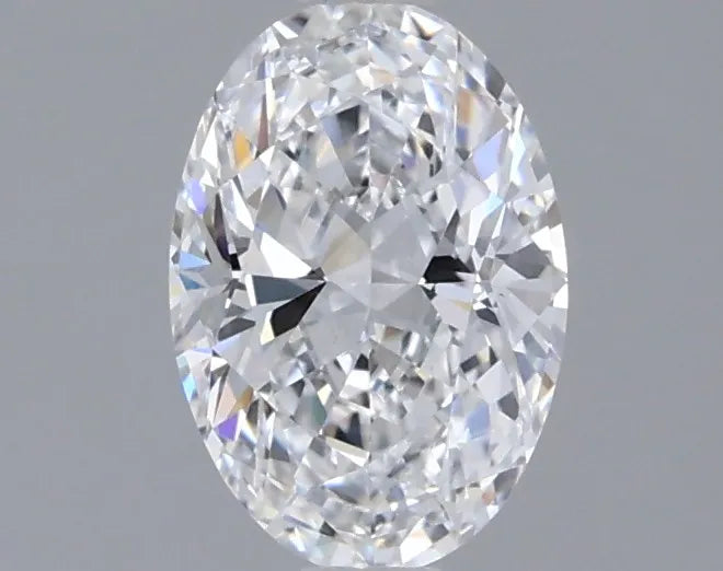 0.93ct Oval Lab Grown Diamond (Colour D, Clarity VVS2, IGI Certified)