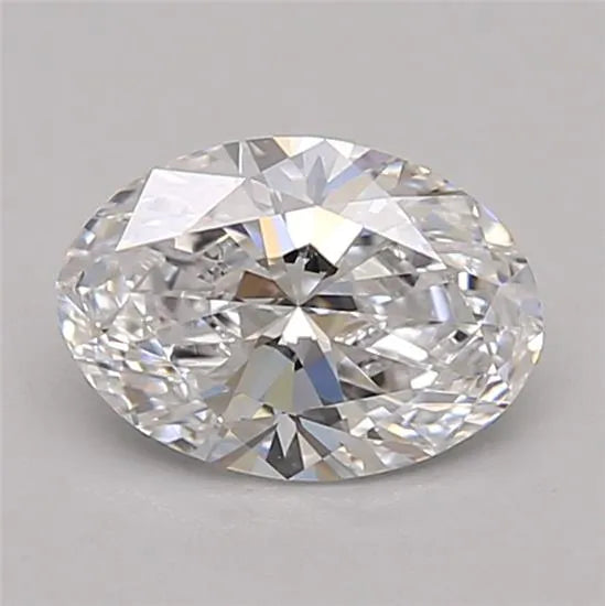 0.93ct Oval Lab Grown Diamond (Colour E, Clarity IF, Cut EX, IGI Certified)