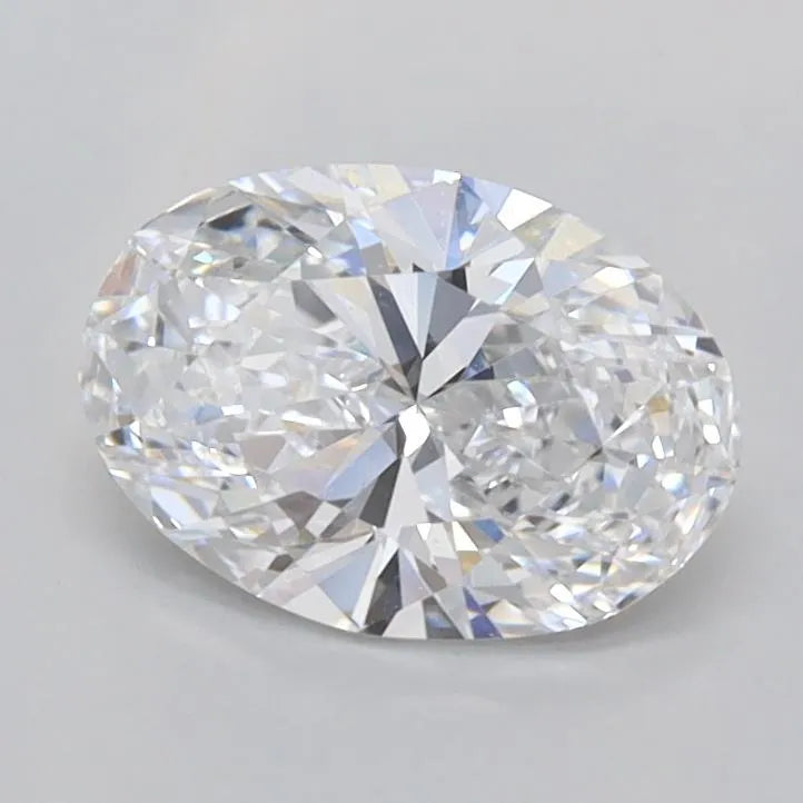 0.98ct Oval Lab Grown Diamond (Colour D, Clarity VVS1, IGI Certified)