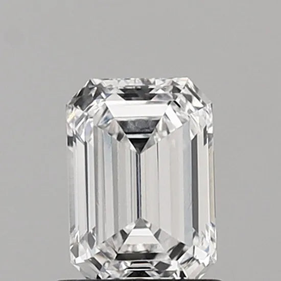 1.00ct Emerald Lab Grown Diamond (Colour D, Clarity VVS1, IGI Certified)