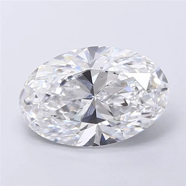 1.00ct Oval Lab Grown Diamond (Colour D, Clarity VS2, IGI Certified)