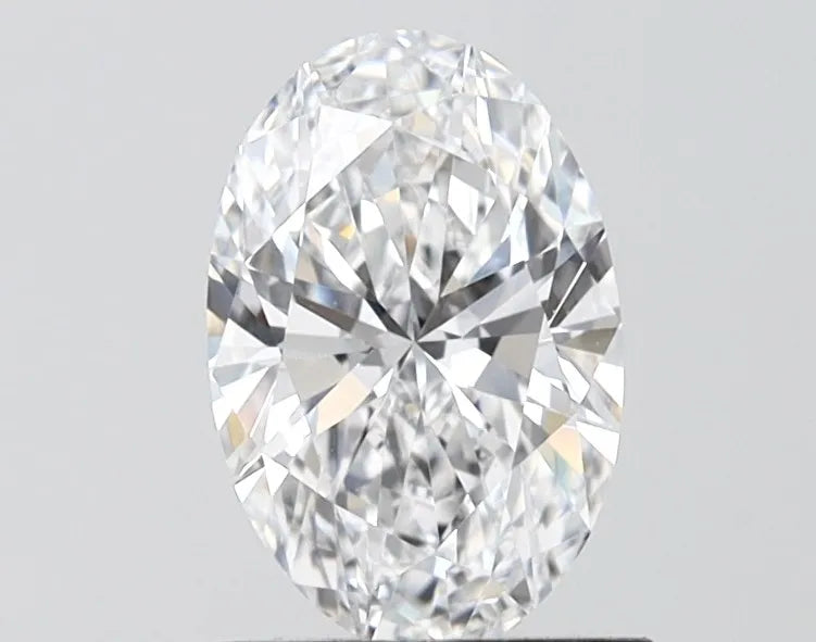 1.00ct Oval Lab Grown Diamond (Colour D, Clarity VVS2, IGI Certified)