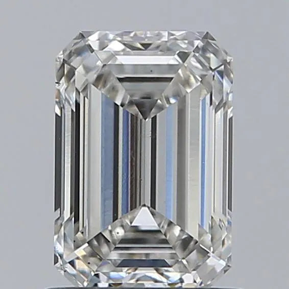 1.02ct Emerald Lab Grown Diamond (Colour G, Clarity VS2, IGI Certified)