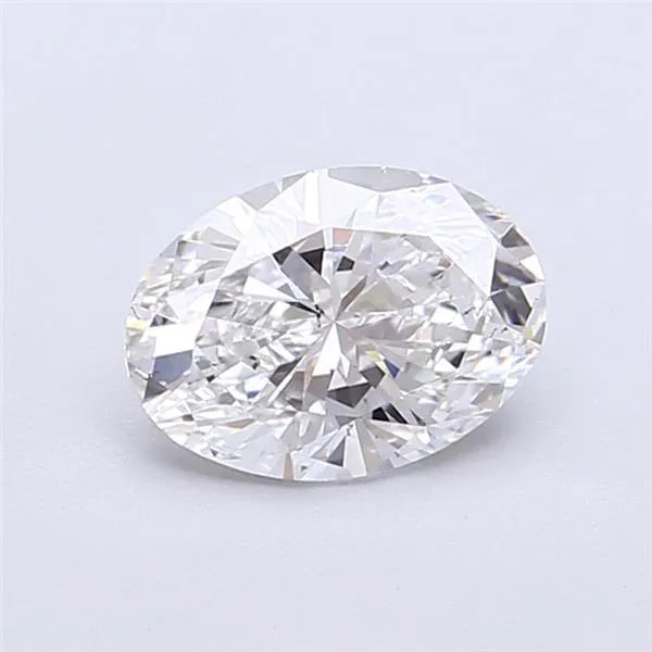 1.02ct Oval Lab Grown Diamond (Colour D, Clarity VS2, IGI Certified)