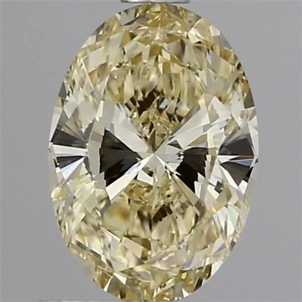 1.02ct Oval Lab Grown Diamond (Colour Fancy Intense Yellow, Clarity VS1, IGI Certified)