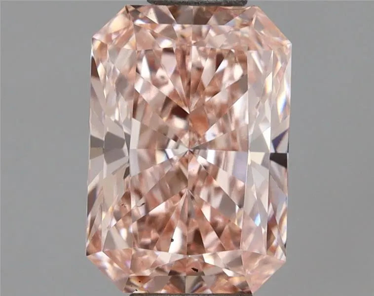 1.04ct Radiant Lab Grown Diamond (Colour Fancy Vivid Pink, Clarity VS2, IGI Certified)