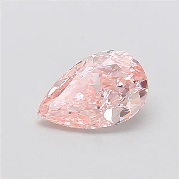 1.05ct Pear Lab Grown Diamond (Colour Fancy Intense Pink, Clarity VVS1, IGI Certified)