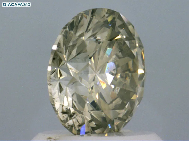 1.12ct Round Natural Diamond (Colour Fancy Light Brownish Gray, Clarity SI2, Cut EX, IGI Certified)