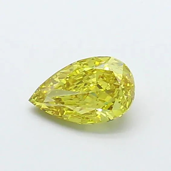 1.21ct Pear Lab Grown Diamond (Colour Fancy Intense Yellow, Clarity VS1, IGI Certified)