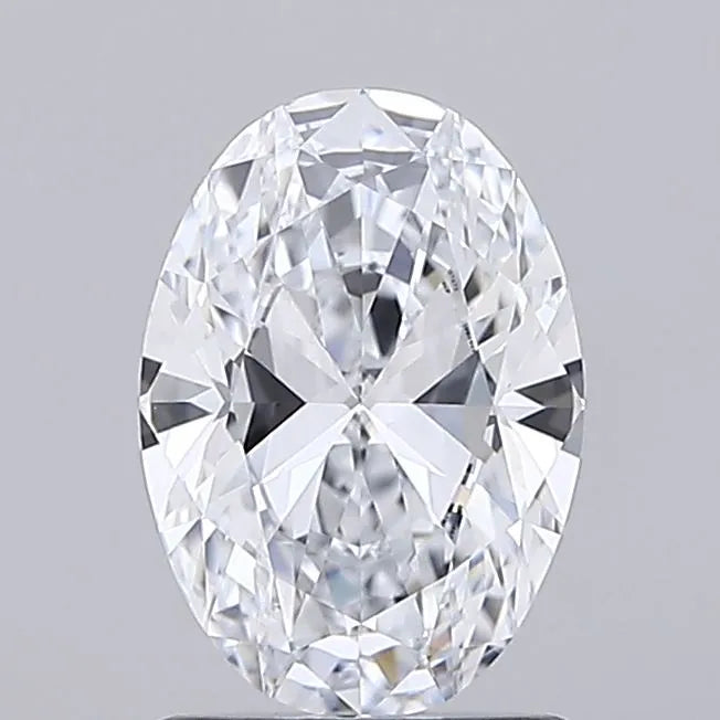 1.24ct Oval Lab Grown Diamond (Colour E, Clarity IF, IGI Certified)