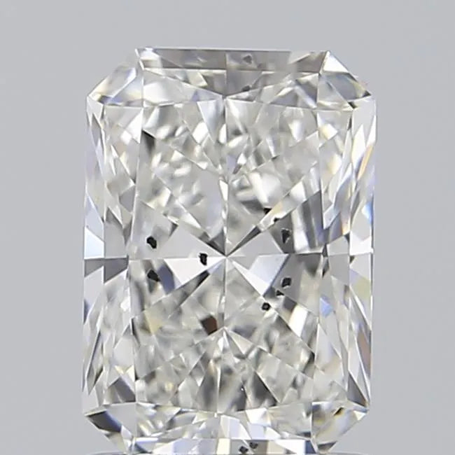 1.26ct Emerald Lab Grown Diamond (Colour F, Clarity SI1, IGI Certified)