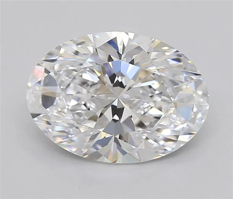 1.50ct Oval Lab Grown Diamond (Colour D, Clarity FL, Cut EX, IGI Certified)