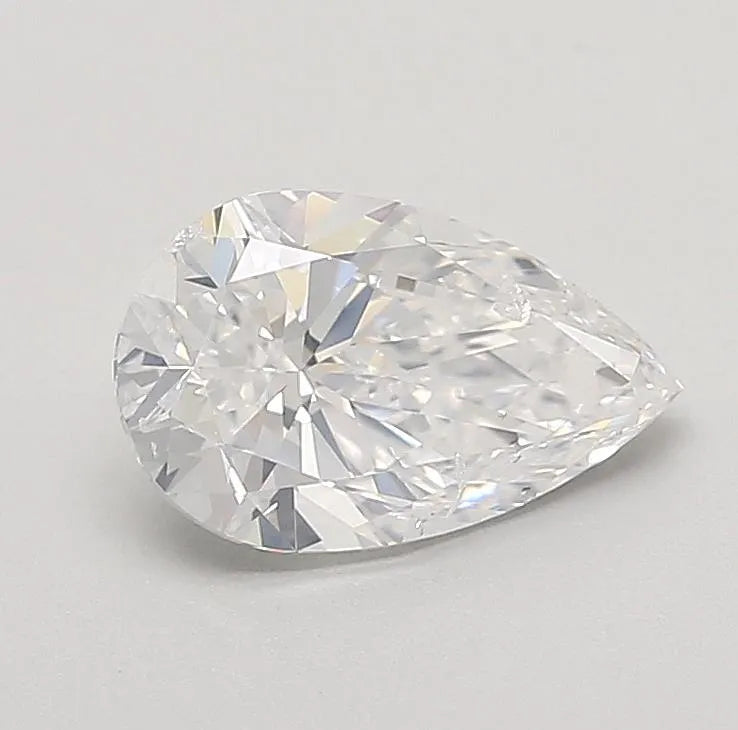 1.50ct Pear Natural Diamond (Colour D, Clarity SI2, Cut VG, IGI Certified)
