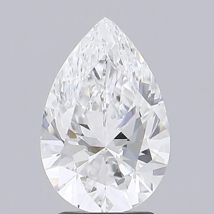 1.51ct Pear Lab Grown Diamond (Colour E, Clarity VVS2, IGI Certified)