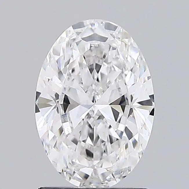1.52ct Oval Lab Grown Diamond (Colour E, Clarity VS2, IGI Certified)