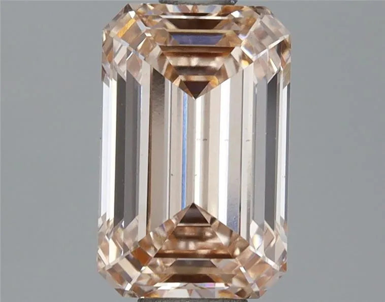 1.53ct Emerald Lab Grown Diamond (Colour Fancy Light Pink, Clarity VS1, IGI Certified)