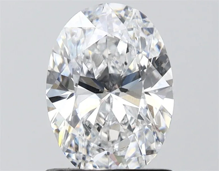1.54ct Oval Lab Grown Diamond (Colour D, Clarity VVS2, IGI Certified)