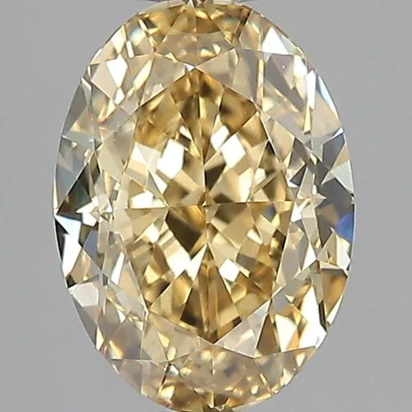 1.54ct Oval Lab Grown Diamond (Colour Fancy Intense Yellow, Clarity VS1, IGI Certified)