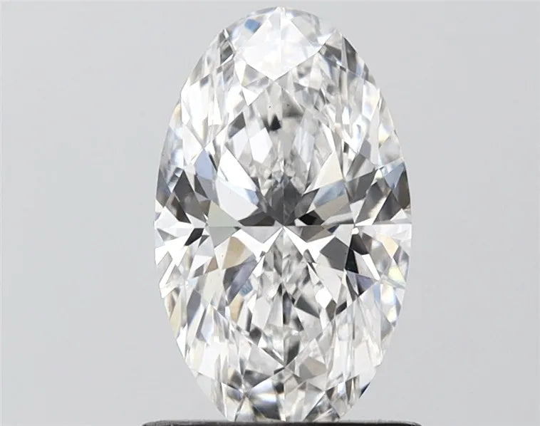 1.55ct Oval Lab Grown Diamond (Colour E, Clarity VS2, IGI Certified)