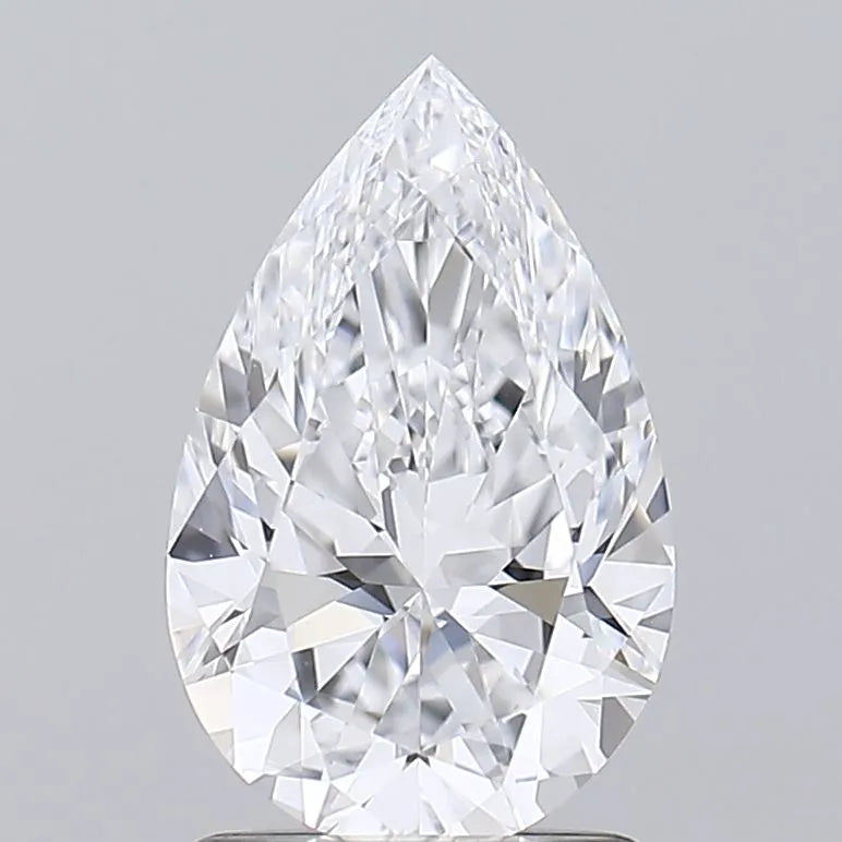 1.55ct Pear Lab Grown Diamond (Colour D, Clarity IF, IGI Certified)