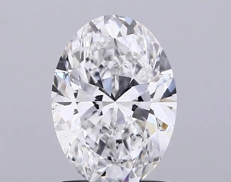 1.56ct Oval Lab Grown Diamond (Colour E, Clarity VS2, IGI Certified)