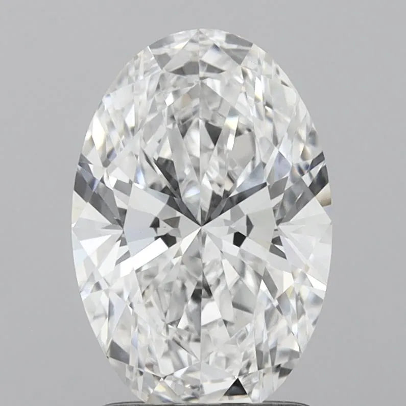 1.58ct Oval Lab Grown Diamond (Colour D, Clarity VVS2, IGI Certified)