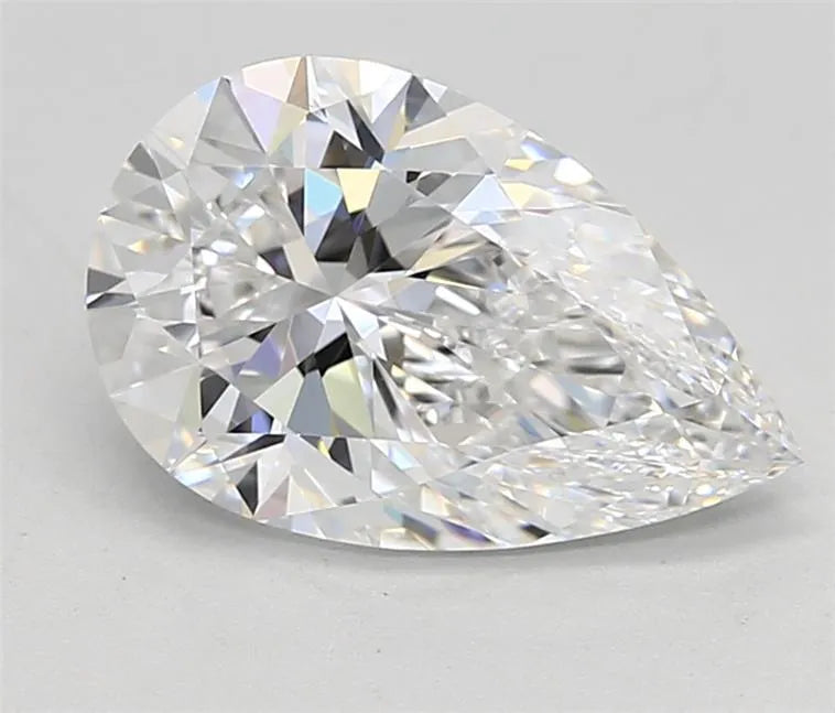 1.73ct Pear Lab Grown Diamond (Colour D, Clarity IF, IGI Certified)
