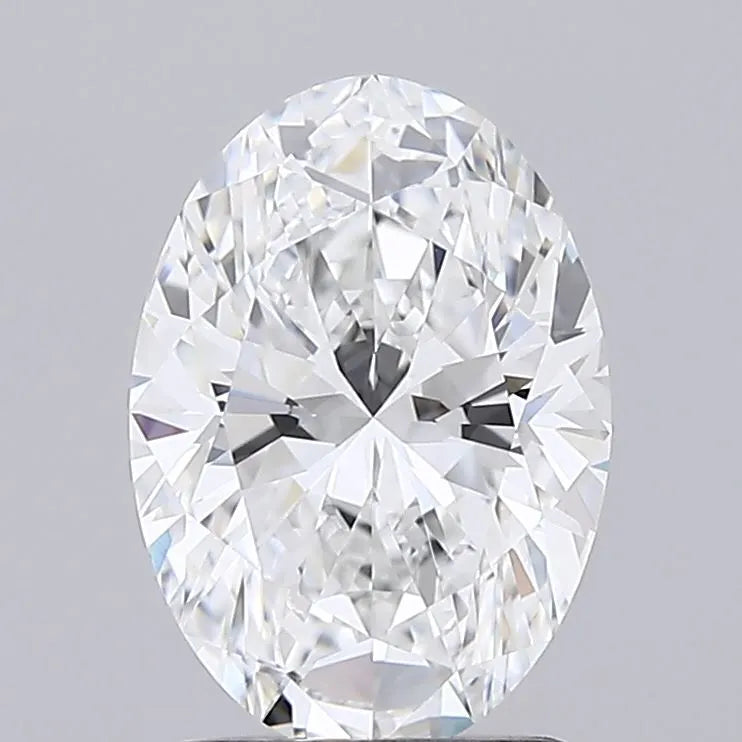 1.85ct Oval Lab Grown Diamond (Colour D, Clarity VVS1, IGI Certified)