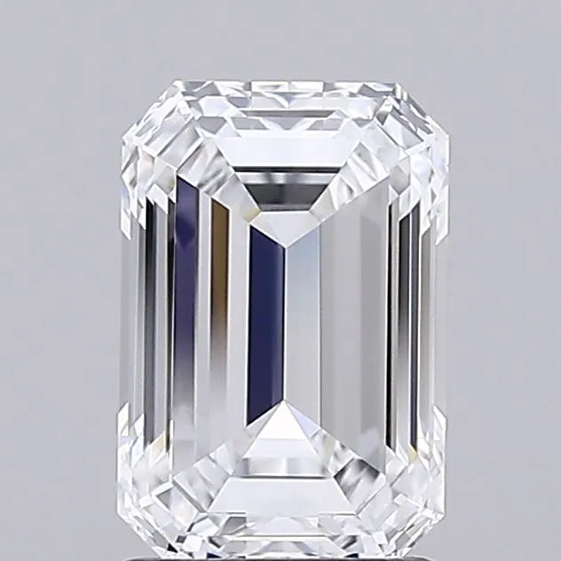 1.87ct Emerald Lab Grown Diamond (Colour D, Clarity VVS2, IGI Certified)