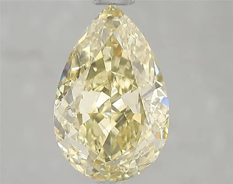 1.92ct Pear Lab Grown Diamond (Colour Fancy Intense Yellow, Clarity VS2, IGI Certified)