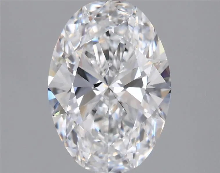 1.96ct Oval Lab Grown Diamond (Colour D, Clarity VVS1, IGI Certified)