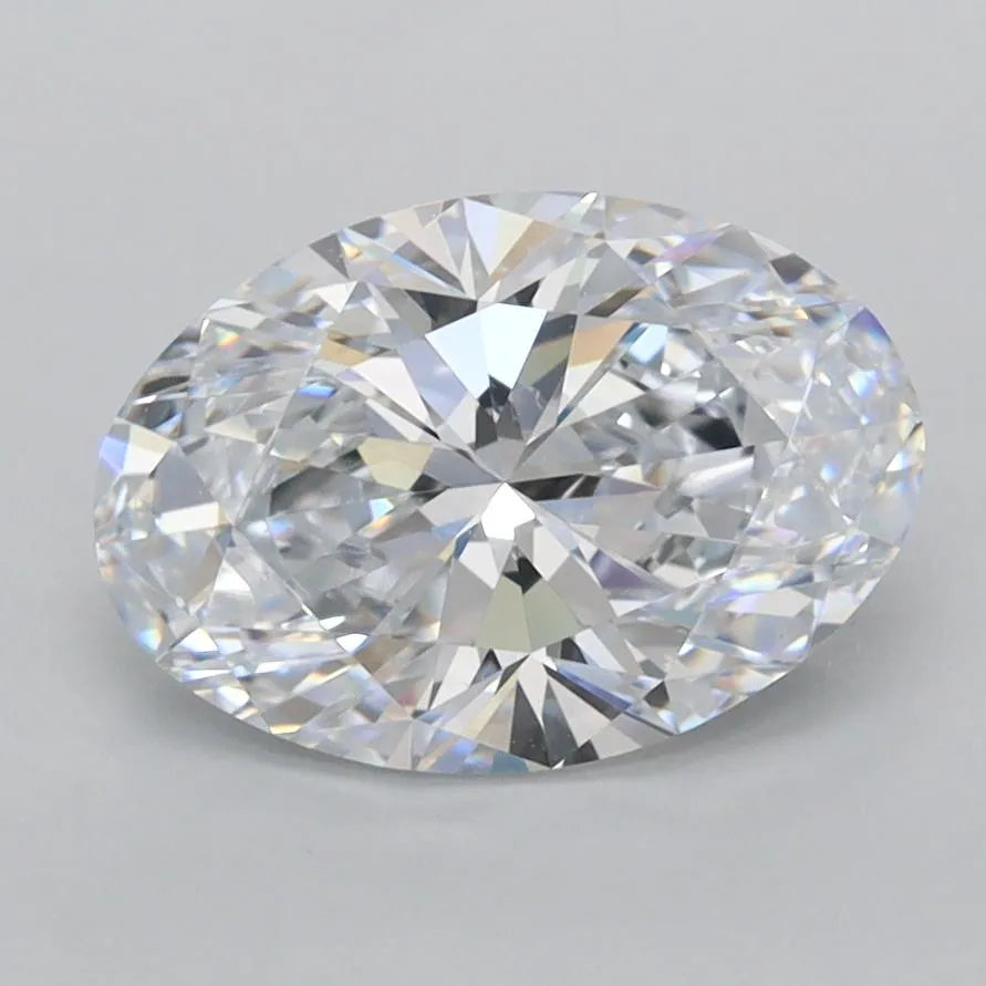1.96ct Oval Lab Grown Diamond (Colour D, Clarity VVS1, IGI Certified)